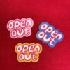 Die cut logo stickers