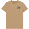 sand little navy logo tee