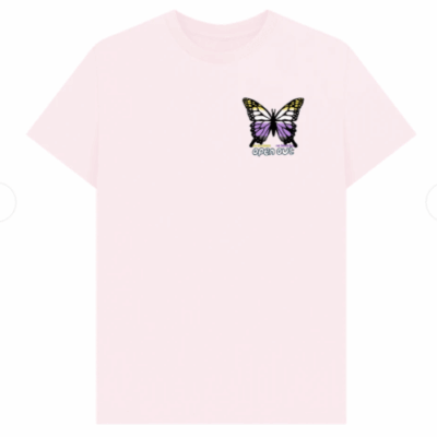 No borders, No binaries butterfly